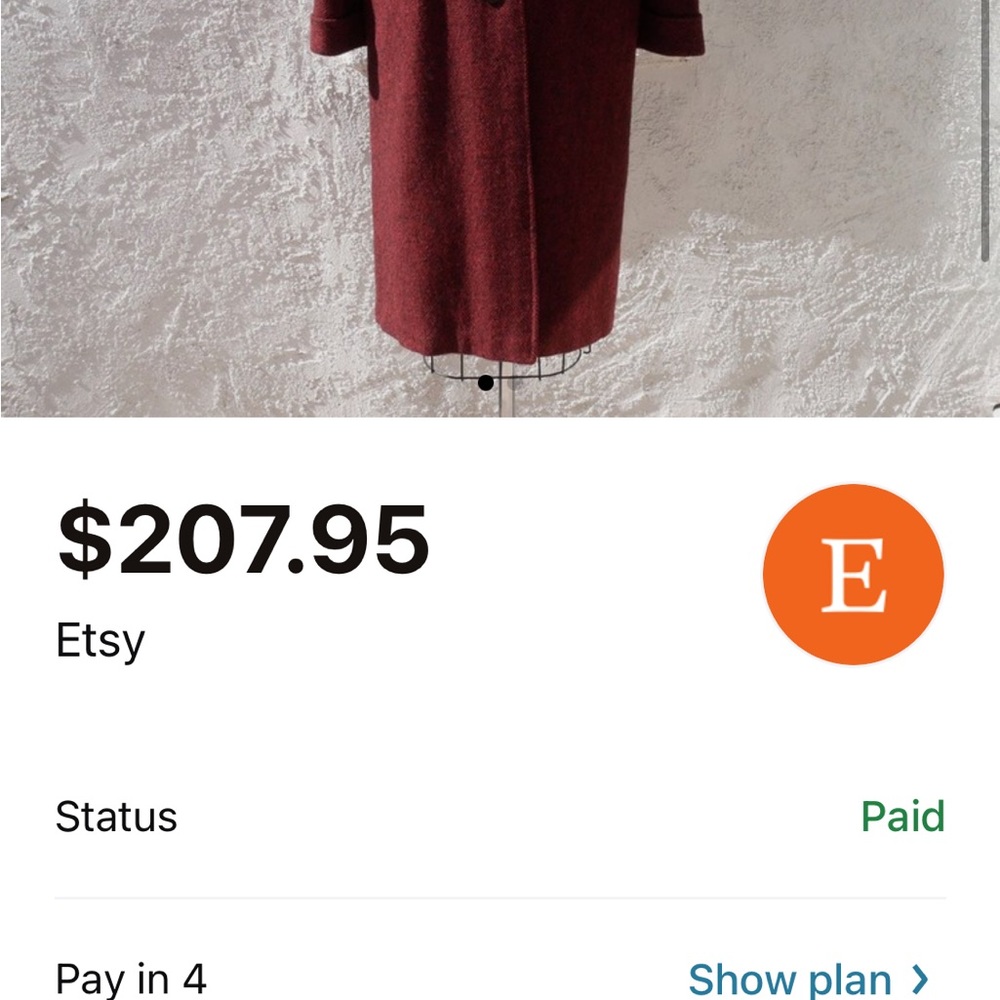 Harris Tweed Coat